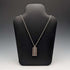 1977 British sterling silver jubilee ingot pendant and sterling silver chain, total weight 43g CJ