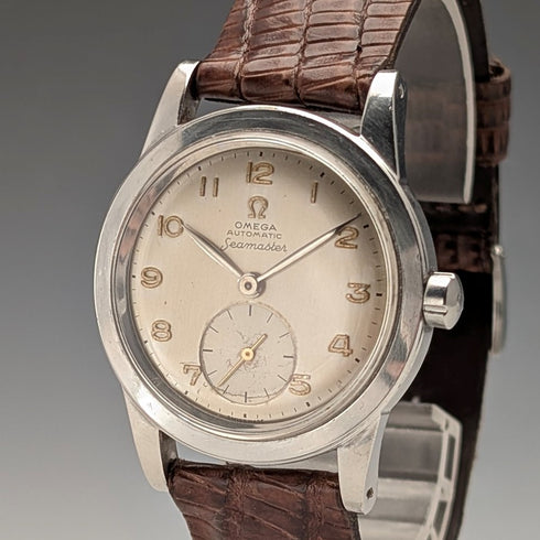 Circa 1950 Omega Seamaster Ref2576-11 Men's Automatic Watch Cal342 In good working order