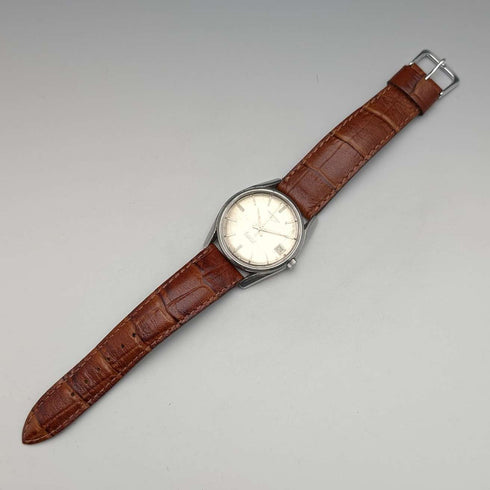 1966年 ロンジン コンクエスト 紳士用 自動巻き腕時計 Cal291 動作良好