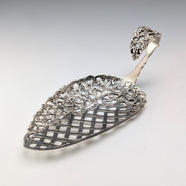 1922 年荷蘭古董 835 銀鳥裝飾切片機 43g W2V