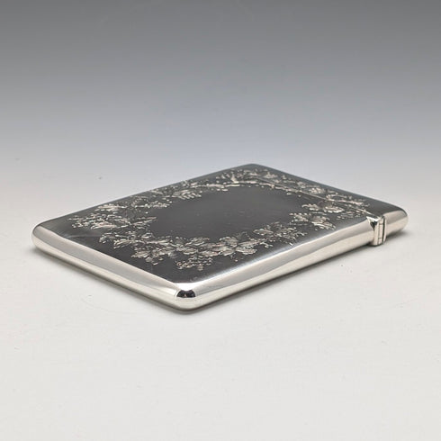 1883 年英國古董純銀卡片盒 75g William Summers