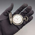 Antique Longines pocket watch, circa 1904, Art Nouveau engravings, silver side hunter case, in good working order
