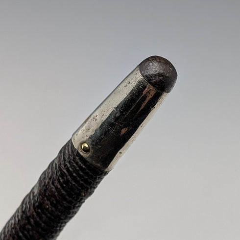 英国アンティーク ボーン製 握りこぶし型丸ハンドル ステッキ 杖 85cm