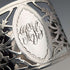 1912年 英国アンティーク 純銀製 D型ナプキンリング ペア 56g Fenton Brothers