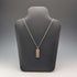 1977 British sterling silver jubilee ingot pendant and sterling silver chain, total weight 22g, WJ Co.