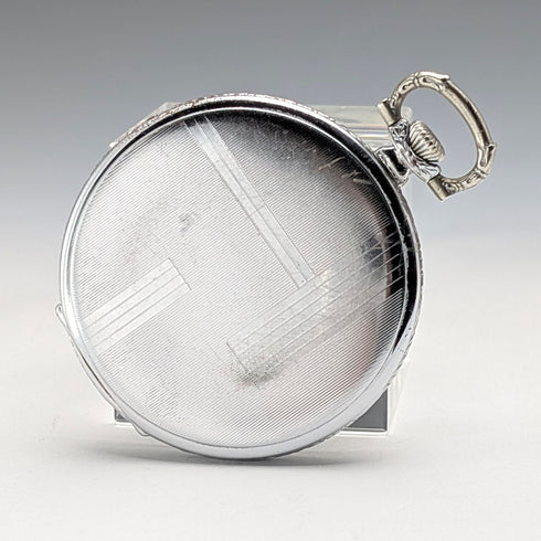 Antique Swiss LANCO pocket watch Art Deco alloy case in good working order