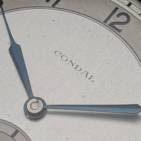 Antique Swiss LANCO pocket watch Art Deco alloy case in good working order