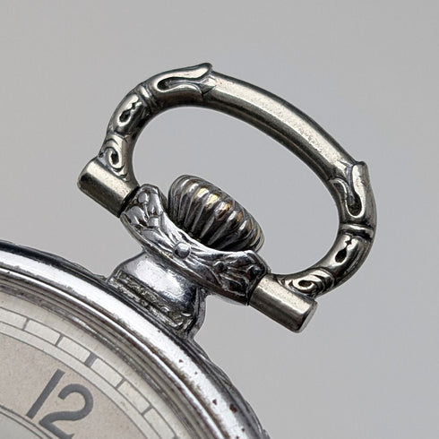 Antique Swiss LANCO pocket watch Art Deco alloy case in good working order