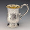 1855年 英国アンティーク 純銀製 マグカップ 139g Henry Wilkinson