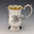 1855年 英国アンティーク 純銀製 マグカップ 139g Henry Wilkinson