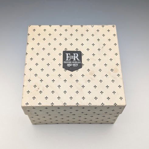 1977 Queen Elizabeth II 25th Coronation Jubilee Pure Silver Mug 305g Birmingham Mint Box and instructions included Very good condition