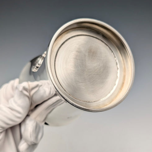 1977 Queen Elizabeth II 25th Coronation Jubilee Pure Silver Mug 305g Birmingham Mint Box and instructions included Very good condition