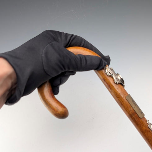 ヴィンテージ 英国周遊 ツーリストステッキ タンシャフト 78cm