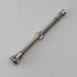 Circa 1910 Antique Silver Push-Pull Pencil 54-71mm White Stone