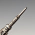 Circa 1910 Antique Silver Push-Pull Pencil 54-71mm White Stone