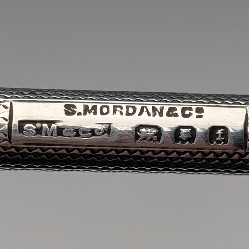 1921 年英國古董純銀沾水筆 S Mordan