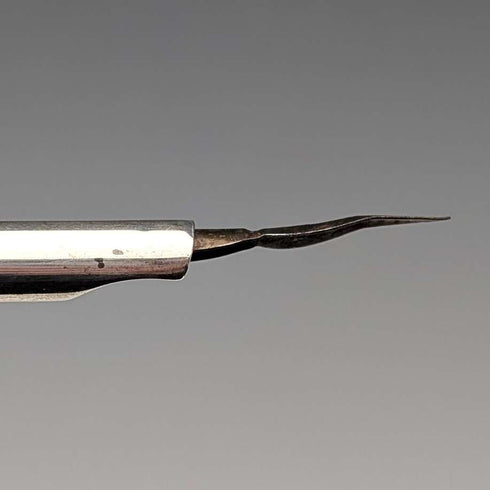 1921 British antique sterling silver dip pen S Mordan