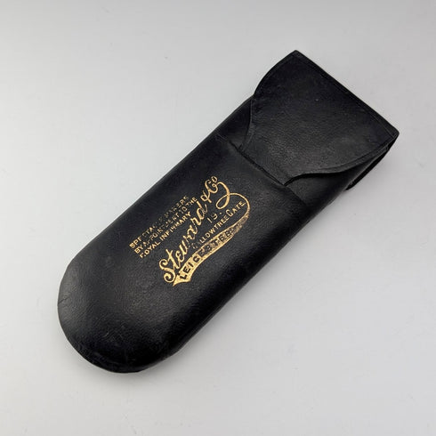 英国アンティーク ゴールドプレート製 小型メガネ Steward&Co ケース入り