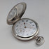 German antique Junghans mechanical pocket watch, silver side hunter case, in good working order