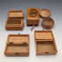 1900年頃 英国アンティーク 木製モークリンボックス 5個セット