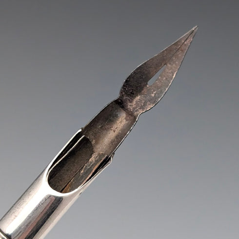 1921 年英國古董純銀沾水筆 S Mordan