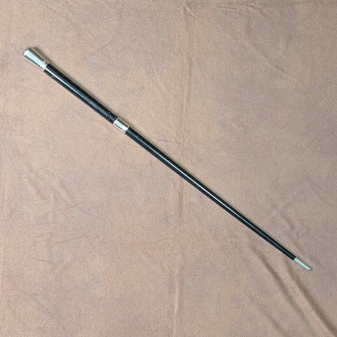 1917年 英国アンティーク 純銀装飾 バトン 51cm Ebenezer Neewman