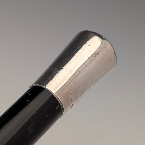 1917年 英国アンティーク 純銀装飾 バトン 51cm Ebenezer Neewman