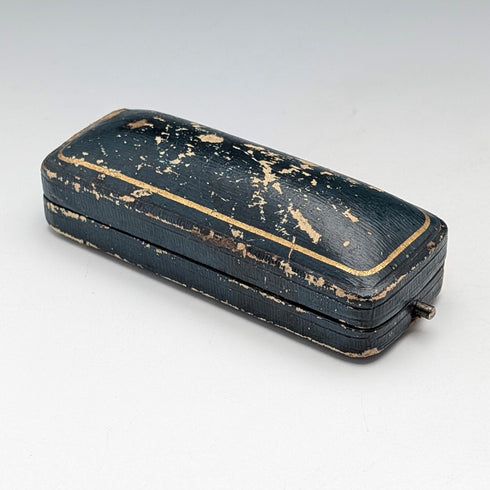 古董英國 15ct 金別針胸針(盒裝)