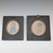 Antique British Miniature Portraits Pair