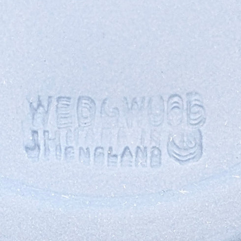 英国ヴィンテージ ウェッジウッド ジャスパーウェア製 花瓶 一輪挿し ペールブルー