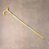 Vintage British Tour Clutch Handle Hiking Walking Stick Tan Shaft 89cm