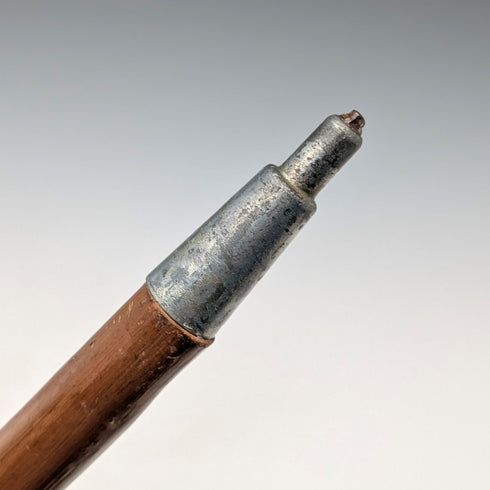 ヴィンテージ ヨーロッパ周遊 曲がりハンドル ツーリストステッキ ブラウンシャフト 92cm