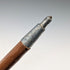 Vintage European Tour Bent Handle Tourist Walking Stick Brown Shaft 92cm