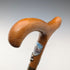 Vintage British Tour Clutch Handle Hiking Walking Stick Tan Shaft 89cm