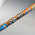 Vintage British Tour Clutch Handle Hiking Walking Stick Tan Shaft 89cm