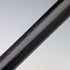1893 British antique black shaft sterling silver engraved round handle walking stick 86cm