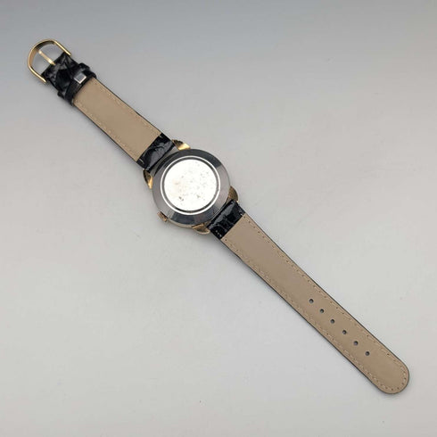 1970年頃 ジラール・ペルゴ 自動巻き腕時計 ブラックダイヤル Cal.08BE680 動作良好