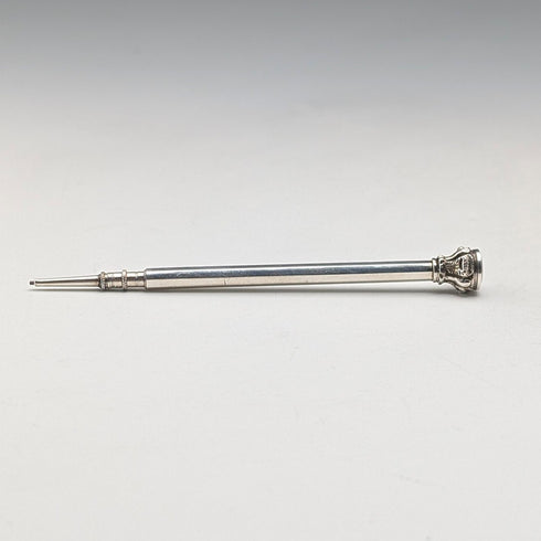 1900年頃 アンティーク 推進式ペンシル パープルストーン