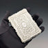 1882 British antique sterling silver card case, 57g, boxed, excellent condition, Frederick Marson