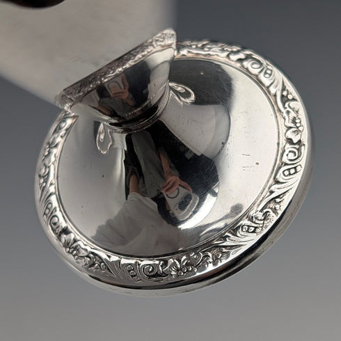 Vintage American sterling silver pepperoni spice rack pair 100g by M. FRED HIRSCH