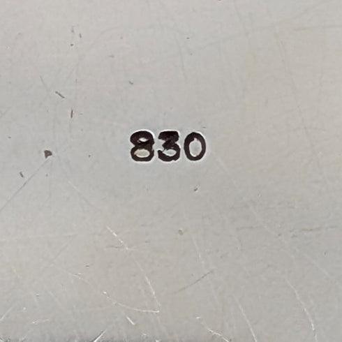 復古 830 銀塞浦路斯碗,附浮雕裝飾,83 克