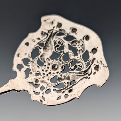 1900年頃 ドイツアンティーク 800シルバー製 ケーキトング