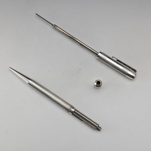 1954 年英國 Yard O'Red 純銀推拉式鉛筆(附盒子)