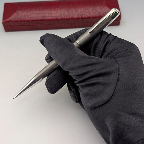 1954 年英國 Yard O'Red 純銀推拉式鉛筆(附盒子)