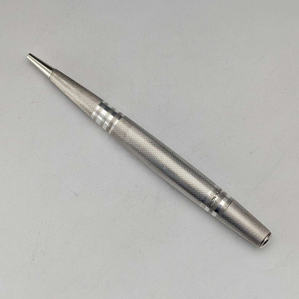 British Vintage Lifelong Sterling Silver Push-Pull Mini Mechanical Pencil