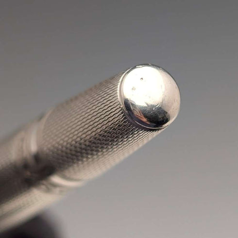 British Vintage Lifelong Sterling Silver Push-Pull Mini Mechanical Pencil