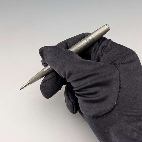 British Vintage Lifelong Sterling Silver Push-Pull Mini Mechanical Pencil