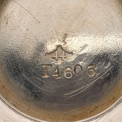 1870年頃 英国アンティーク シルバープレート製 花瓶 シノワズリ装飾