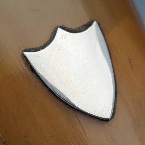 1934年 英国ヴィンテージ 純銀装飾 ホーン製 ビーカーカップ William Dunningham