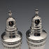 Vintage American sterling silver pepperoni spice rack pair 100g by M. FRED HIRSCH